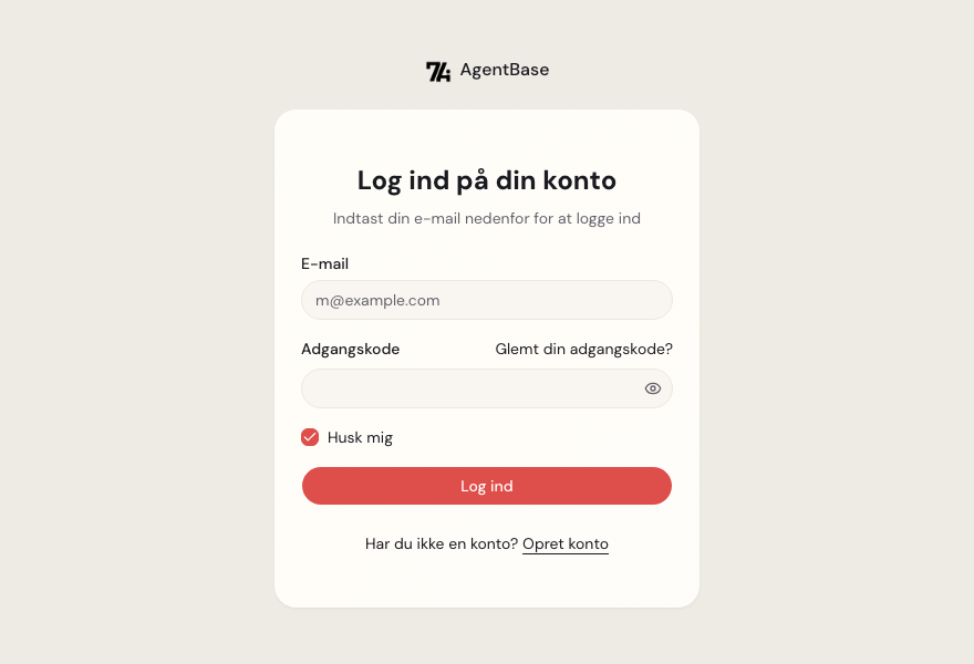 Login-side