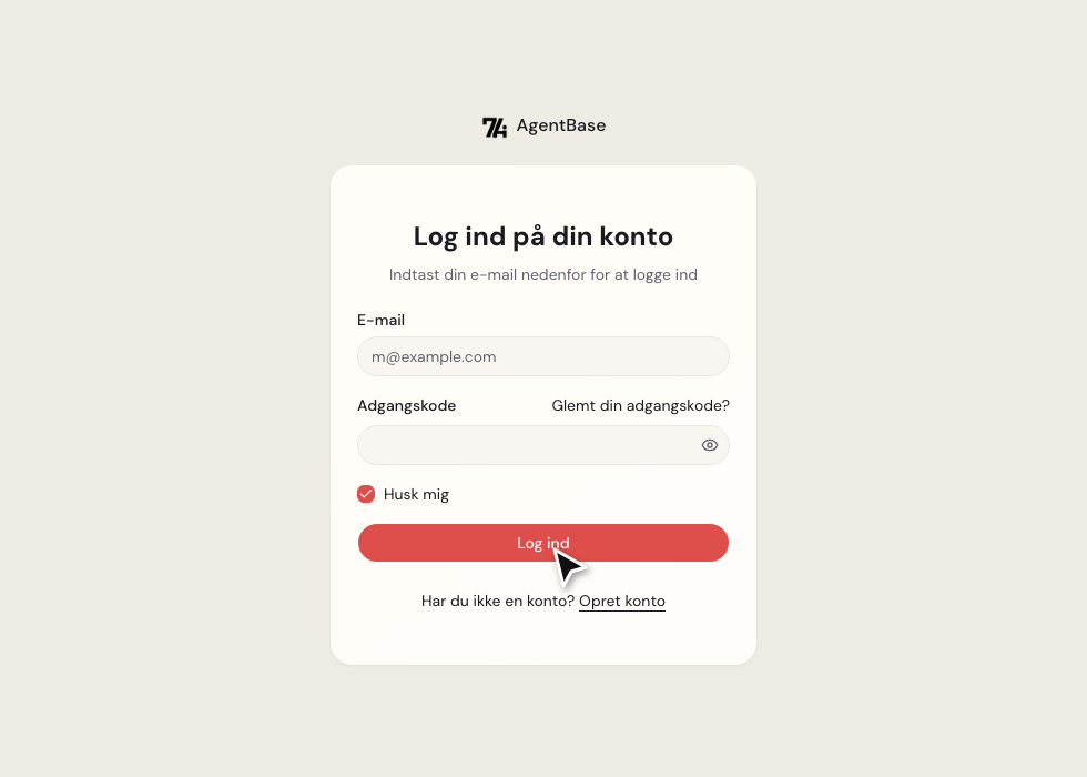 Login-side