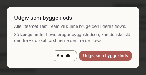 Bekræft byggeklods