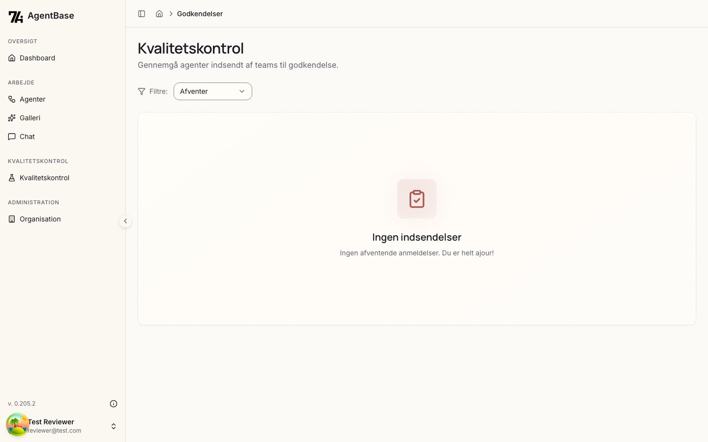 Anmeldelser liste