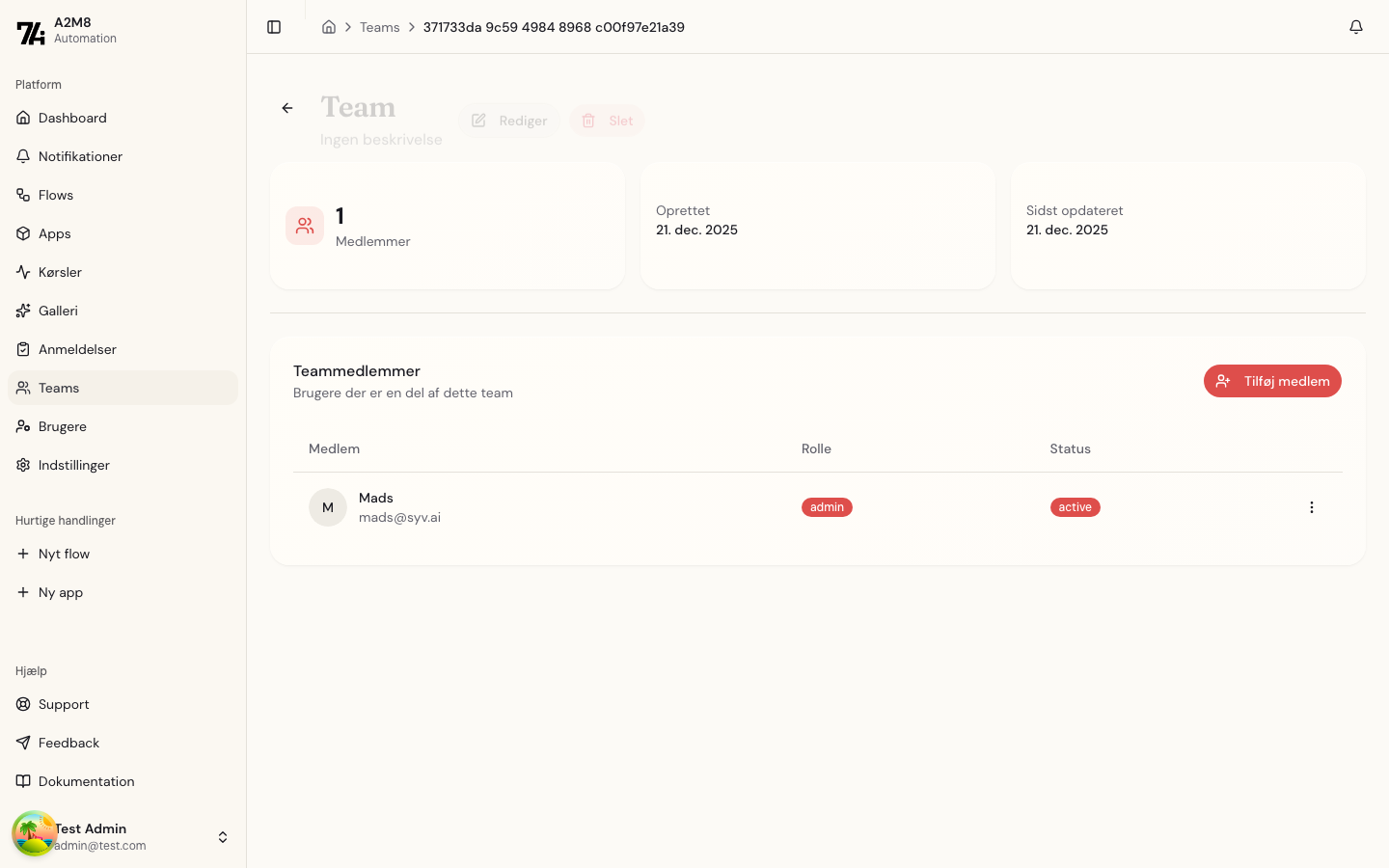 Tilføj medlem dialog
